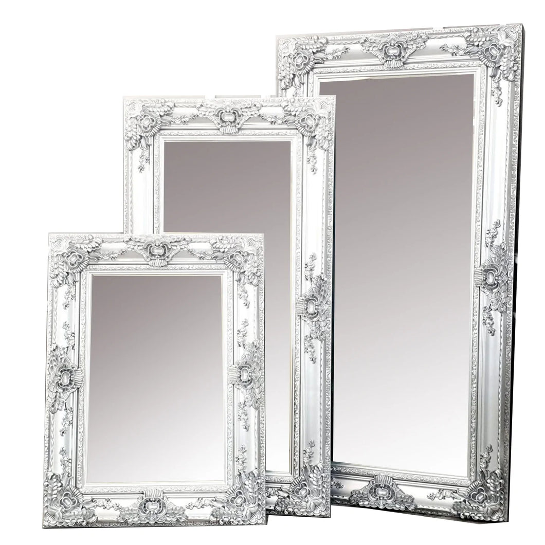 Roma Silver Mirror - ALL SIZES