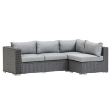 Load image into Gallery viewer, SAINT LUCIA CORNER SOFA SET (GREY)