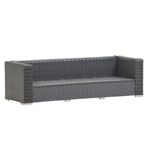 SAINT LUCIA CORNER SOFA SET (GREY)