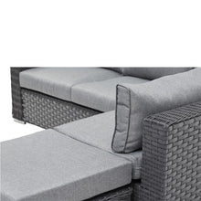 Load image into Gallery viewer, SAINT LUCIA CORNER SOFA SET (GREY)