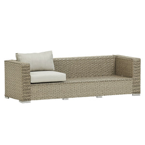 SAINT LUCIA CORNER SOFA SET (NATURAL)