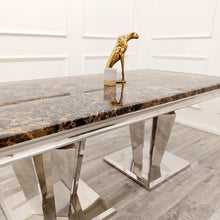 Load image into Gallery viewer, Winsor 1.8 Dining Table With Marble Or Stone Top