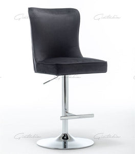 Coco Black Tufted Bar Stools