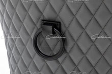 Load image into Gallery viewer, PU Leather Button Back Bar Stool - Grey