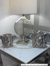 Load image into Gallery viewer, 2  Silver Medusa Vases ( Medium &amp; Large )