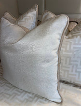 Load image into Gallery viewer, Rome Cushion in Ivory
