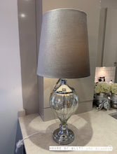 Load image into Gallery viewer, Large Bauble Lamp With 19inch Grey Shade