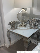 Load image into Gallery viewer, 2  Silver Medusa Vases ( Medium &amp; Large )