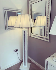 Classic Triple Bar Mirror White 120x80