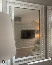 Load image into Gallery viewer, Classic Triple Bar Mirror White 120x80