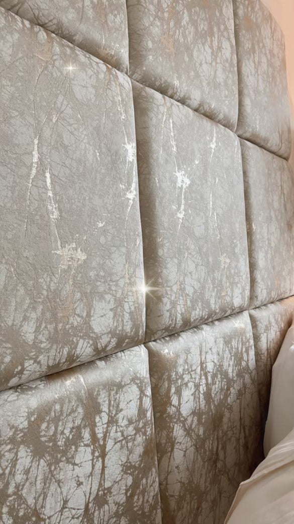 Paris Cream 50cm x 50cm Wall Panels The House Of Glitz And Glamour