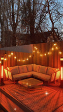 Load image into Gallery viewer, Electric Outdoor Patio Heater with LED Light and Bluetooth Speaker