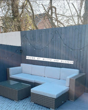 Load image into Gallery viewer, Atlanta Contemporary 4 Seater Rattan Corner Sofa with Large Footstool &amp; Coffee Table