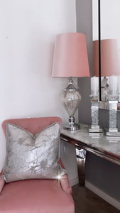 Paris Reversible Cushion in Silver / Pewter