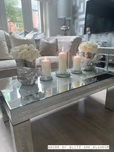 Load image into Gallery viewer, Glitz And Glamour Silver Mirror Coffee Table 110cm x 60cm