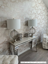 Load image into Gallery viewer, Louis Cream Marble &amp; Chrome Console Table 120cm x 40cm x 75cm