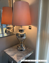 Load image into Gallery viewer, Large Bauble Lamp With 19inch Pink Shade