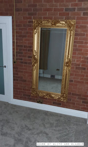 Roma Gold Mirror - ALL SIZES