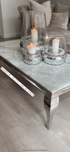 Load image into Gallery viewer, Set Or 3 Silver Dimple Candle Holders (Small, Medium, Large)