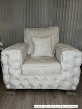 Load image into Gallery viewer, Love Sofa 3 Seater, 2 Seater &amp; Arm Chair - Ivory