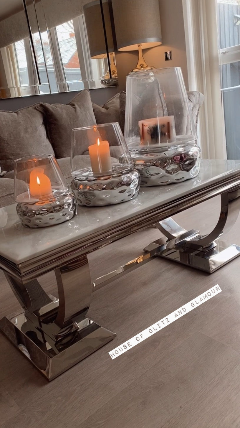 Arianna marble coffee table discount