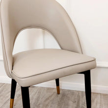 Load image into Gallery viewer, Astro Beige Leather Dining Chair