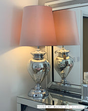 Load image into Gallery viewer, Large Bauble Lamp With 19inch Pink Shade