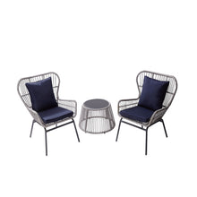Load image into Gallery viewer, 3 Piece Patio Wicker Bistro set