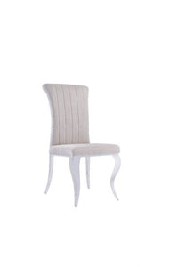 Lia Cream High Back Dining Chair