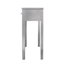 Load image into Gallery viewer, Apollo Vista Silver Trim Console Table