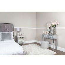 Load image into Gallery viewer, Apollo Vista Silver Trim Console Table