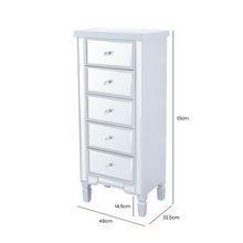 Load image into Gallery viewer, Apollo Value Vista Silver Trim 5 Drawer Cabinet