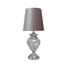 Load image into Gallery viewer, Large Bauble Lamp With 19inch Grey Shade