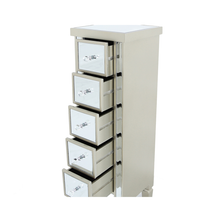 Load image into Gallery viewer, Apollo Vista Dark Champagne 5 Drawer Tallboy Cabinet