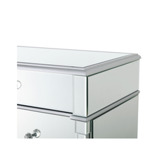 Load image into Gallery viewer, Venus Silver Mirror 5 Drawer Chest