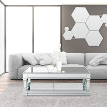 Load image into Gallery viewer, Venus Silver Mirror Coffee Table