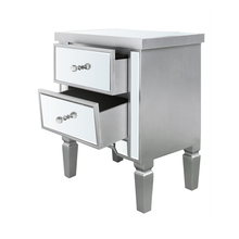 Load image into Gallery viewer, Apollo Vista Silver Bedside Cabinet