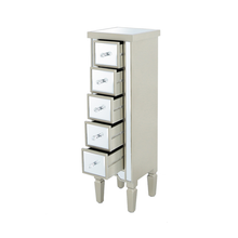 Load image into Gallery viewer, Apollo Vista Dark Champagne 5 Drawer Tallboy Cabinet