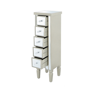 Apollo Vista Dark Champagne 5 Drawer Tallboy Cabinet