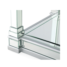 Load image into Gallery viewer, Venus Silver Mirror End Table