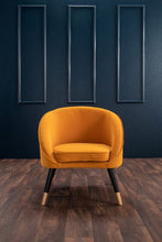 Load image into Gallery viewer, Oakley Tub Chair-Mustard