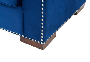 Royal Blue Chester Corner Suite - Right
