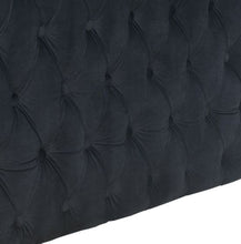 Load image into Gallery viewer, Mayfair Velvet Tufted Black Corner Suite- Left