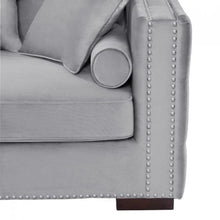 Load image into Gallery viewer, Mayfair Velvet Tufted Grey Corner Suite-Left